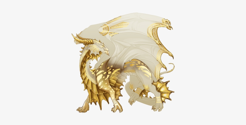 Sunbeam Sentinel Accent - Flight Rising Gold Dragon, transparent png #1174735
