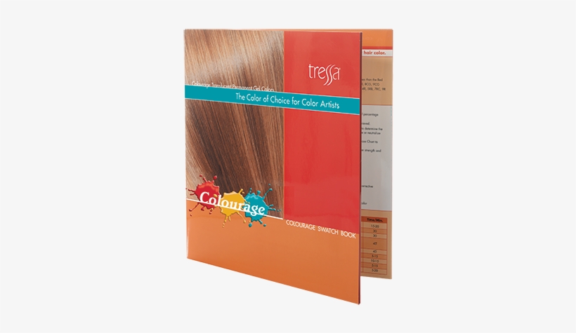 Colourage Swatch Book - Hairstyling Product, transparent png #1174955