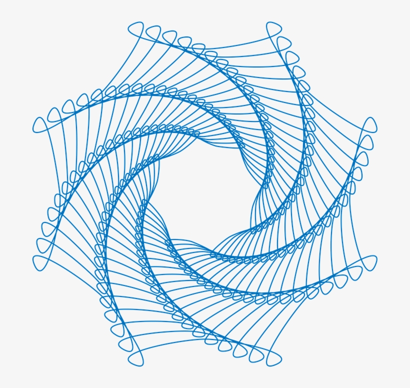 Spirograph, Spiral, Pattern, Geometric, Circle, Shape - Geomtric Circle Png, transparent png #1175118