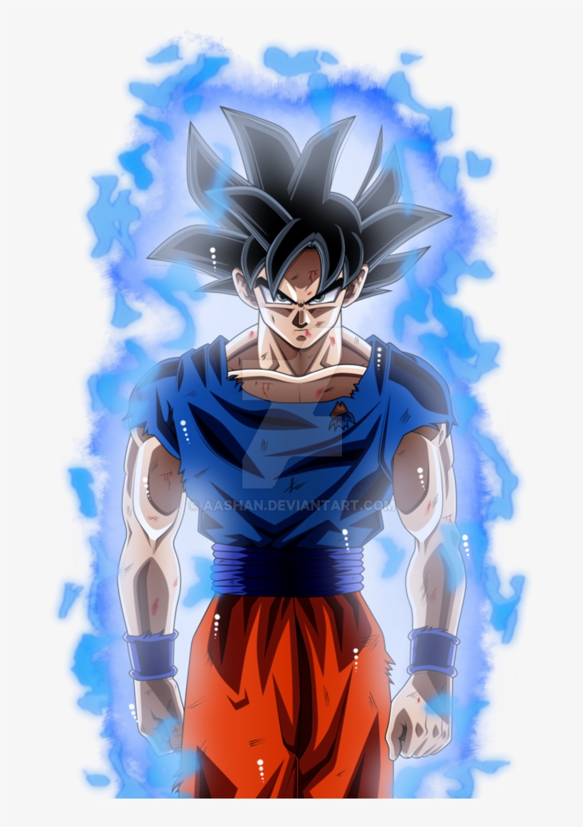 Goku Ultra Instinct By Aashananimeart - Goku Render Ultra Instinct, transparent png #1175238