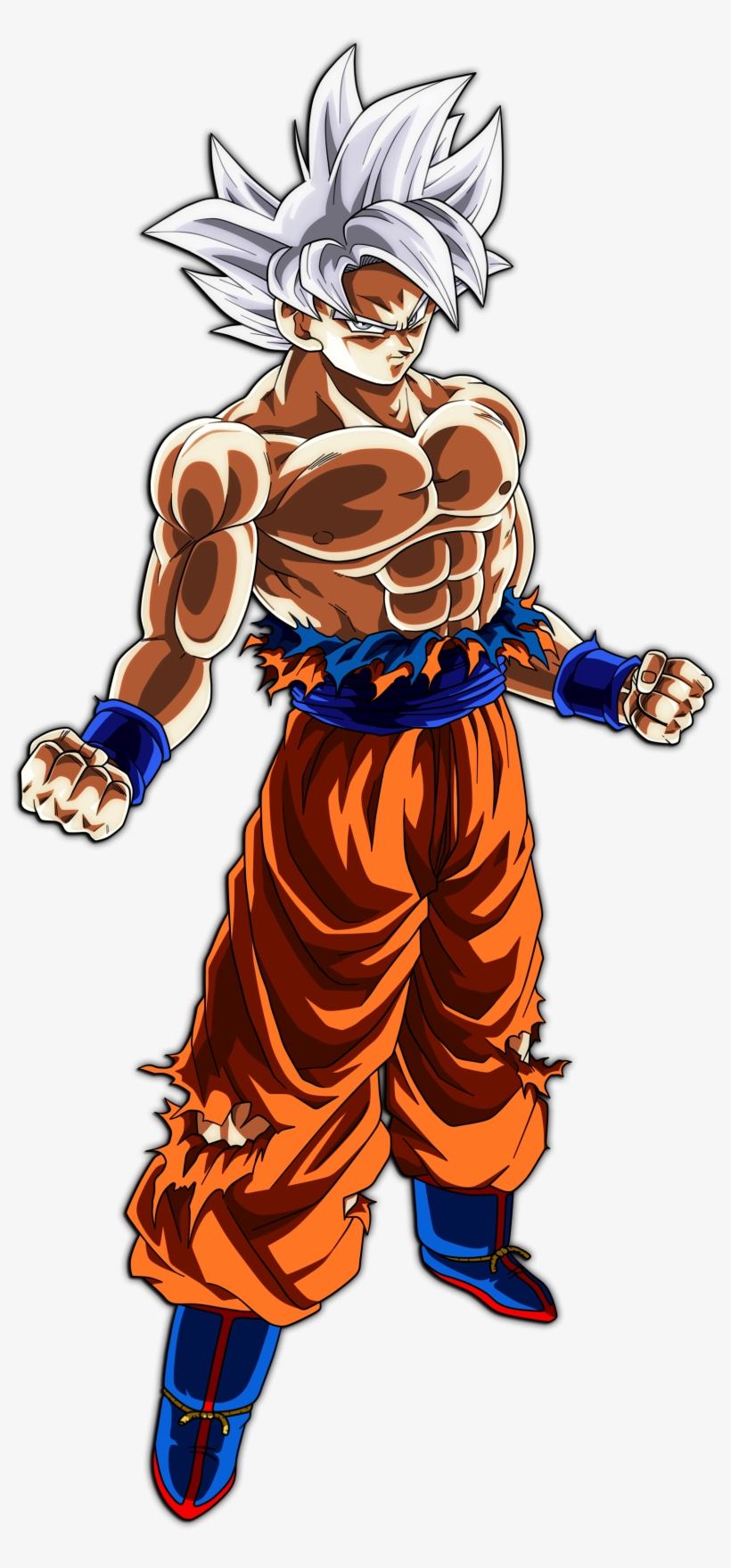 Ultra Instinct By Hirus4drawing - Goku Ultra Instinct Power Level, transparent png #1175280