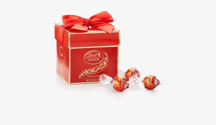 Main Image - Lindt Chocolate Red Box, transparent png #1175448