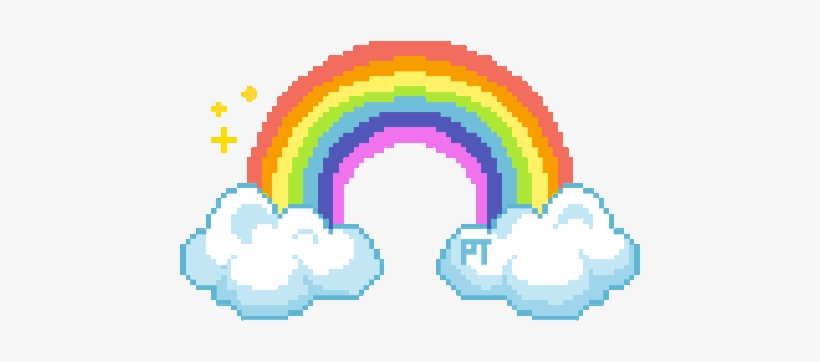 Rainbow Arcoiris Cool Colors Colores - Illustration, transparent png #1175566