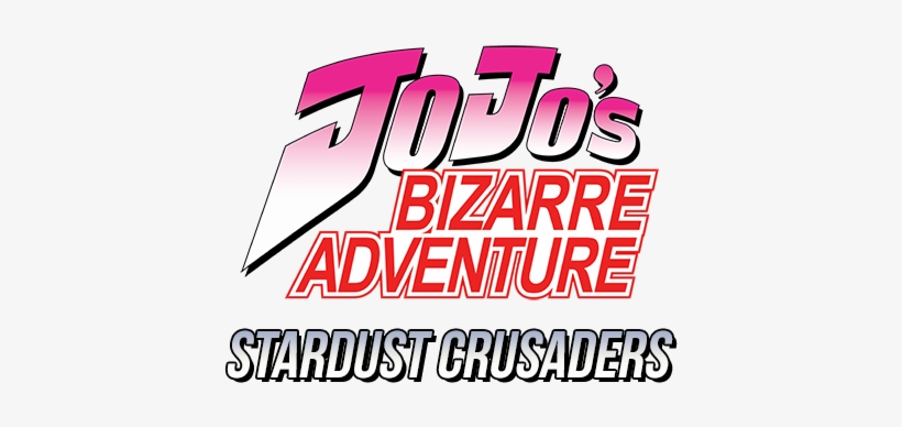 The Year Is - Jojo's Bizarre Adventure Stardust Crusaders Logo, transparent png #1175717