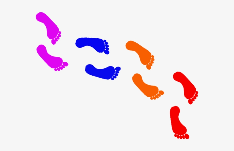 Foot Prints - Kids Footprints Png, transparent png #1175741