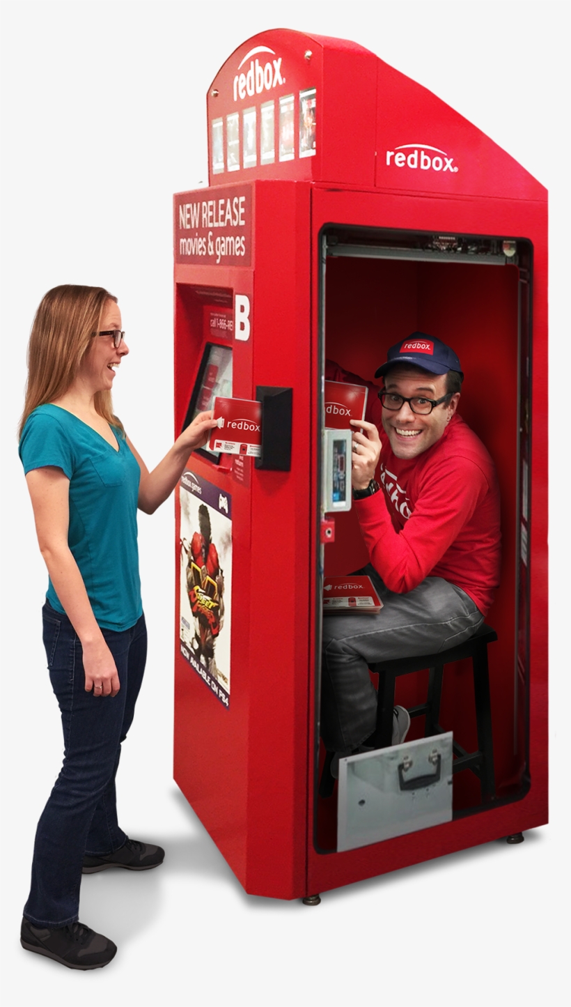 They Say You Can Use It In The App, But I Used My Code - People Inside Redbox, transparent png #1175769