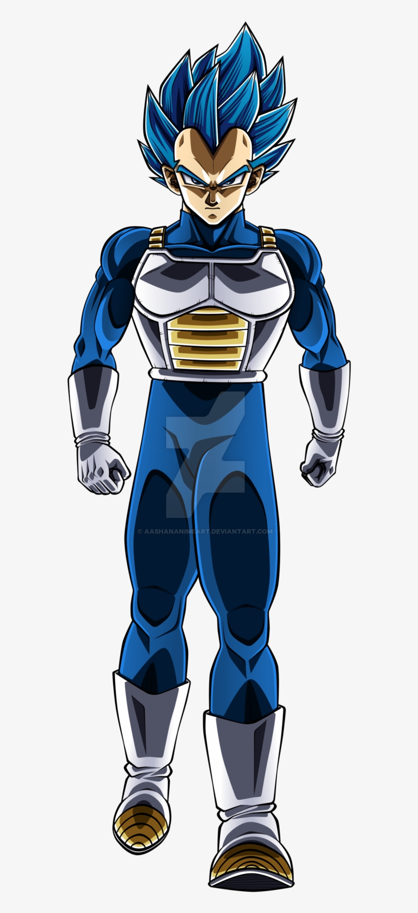 Vegeta Ultra Instinct Png - Vegeta Ultra Blue Full Body, transparent png #1175839