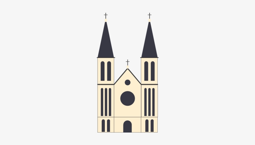 Church Vector Png - Spire, transparent png #1176513