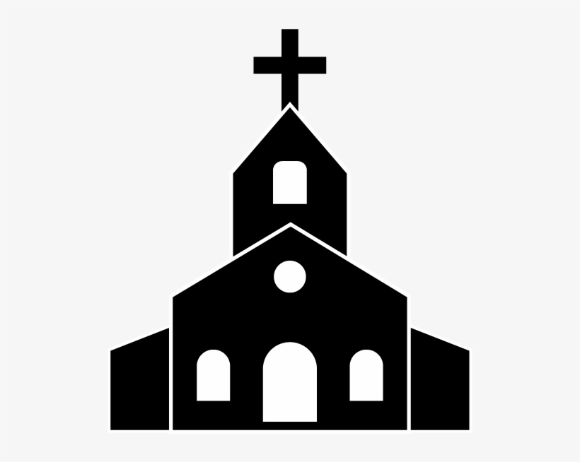Church Drawing Clip Art  Church Clipart Black And White  Free