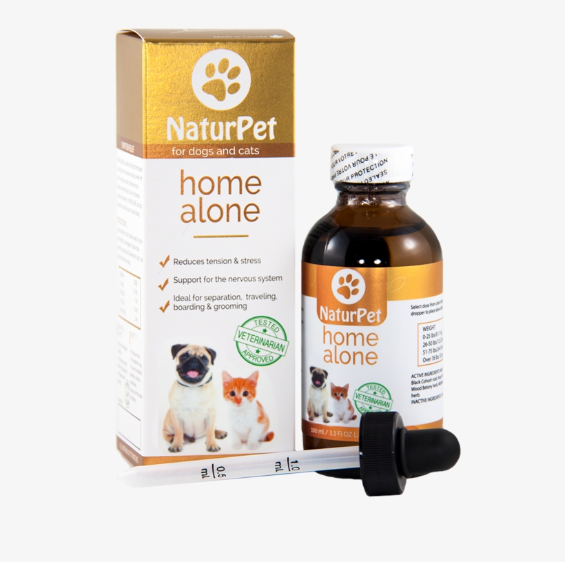 Naturpet Home Alone Anxiety Relief - Naturpet Home Alone | 100% Natural, Safe, & Effective, transparent png #1176555