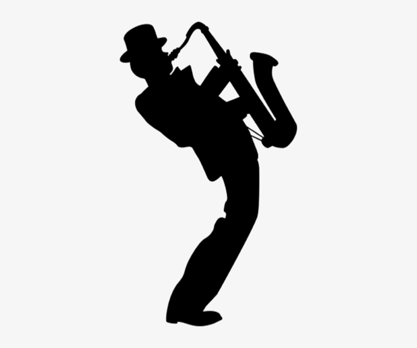 Mardi Gras Buy It Now - Saxophone Player Vector Art, transparent png #1176683
