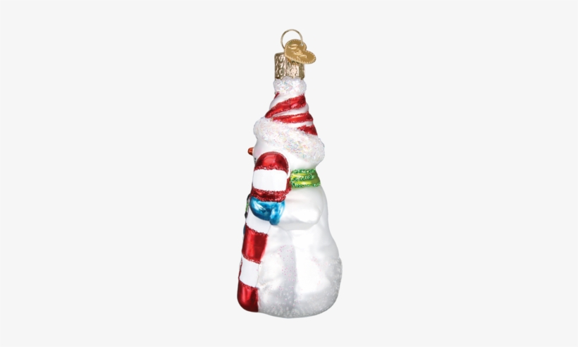 2018 Snowman Ornament - Old World Christmas Glass Blown Ornament With S-hook, transparent png #1177174