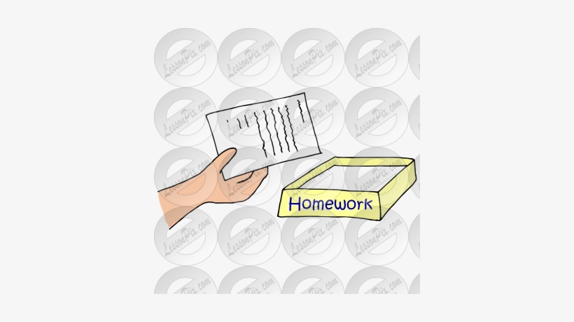 Clip Freeuse In Homework Clip Art Images Picture - Turn In Homework Png, transparent png #1177247