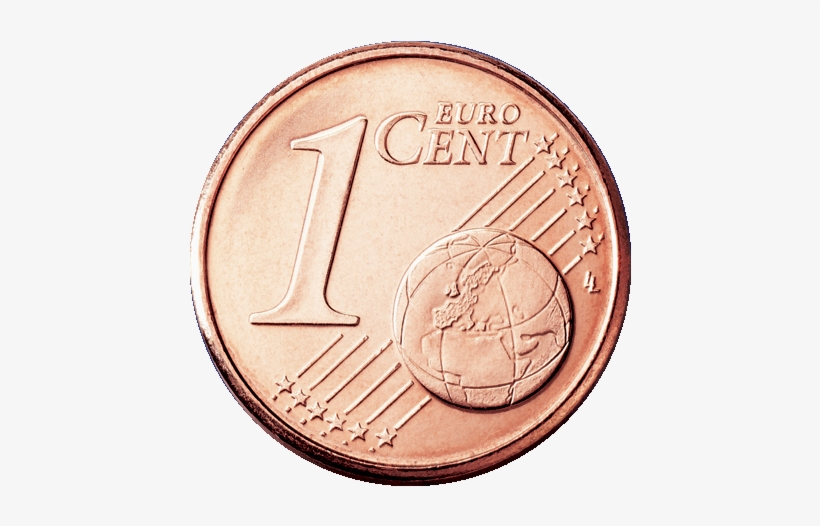 Euro Cent - 1 Euro Cent Png, transparent png #1177272