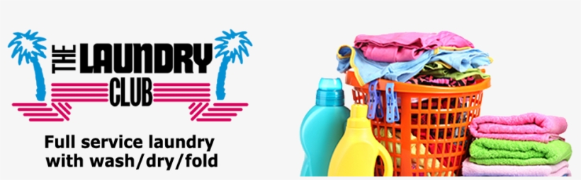 The Laundry Club - Laundry Basket With Clothes Png, transparent png #1177445