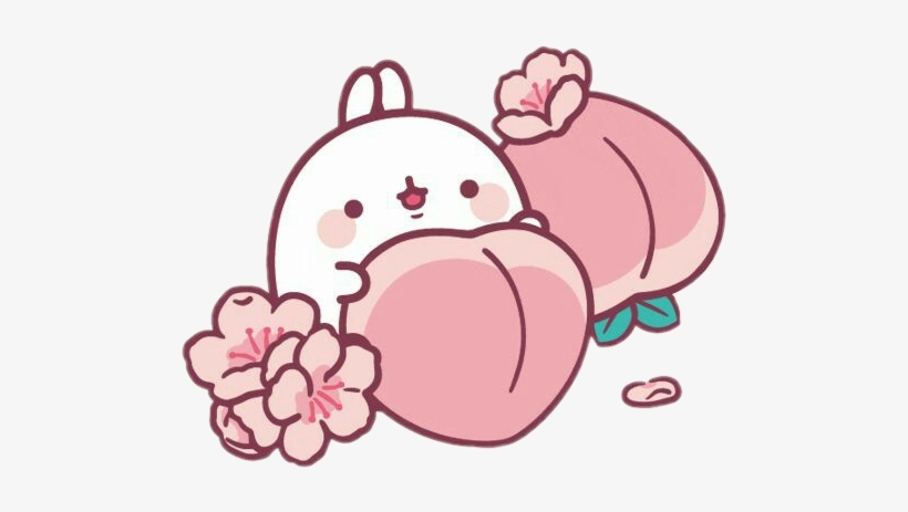 Report Abuse - Molang Peach, transparent png #1177514
