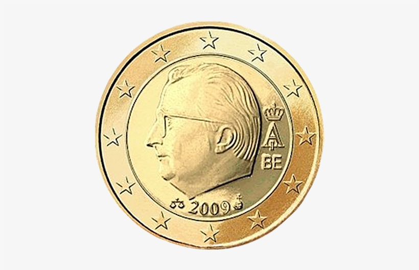 287 - 50 Euro Cent Belgium, transparent png #1177607
