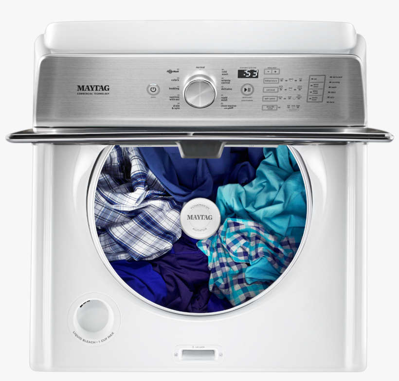 Top-load Washer - Maytag Top Load Washer With The Deep Fill Option And, transparent png #1177677