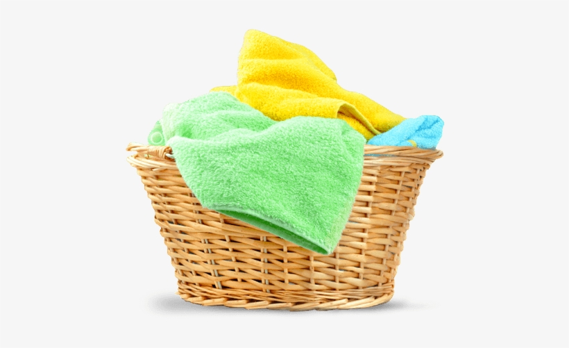 11 Pm Monday - Laundry Basket With Clothes Png, transparent png #1177747