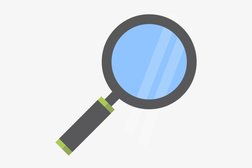 Search - Lup Flat Icon, transparent png #1177813