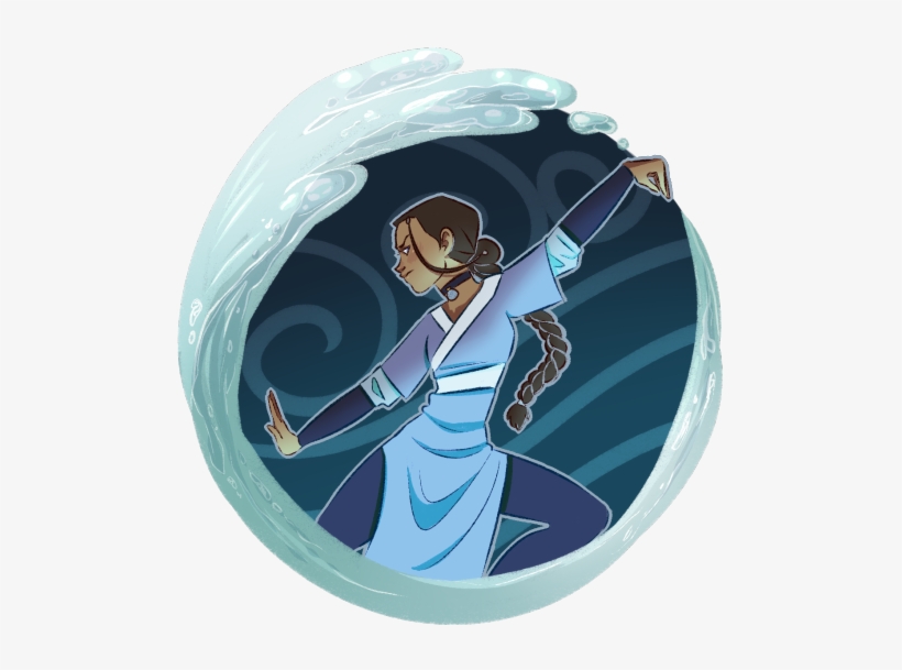 Avatar Atla I Love Her Katara Transparent Avatar Last - Avatar: The Last Airbender, transparent png #1178077