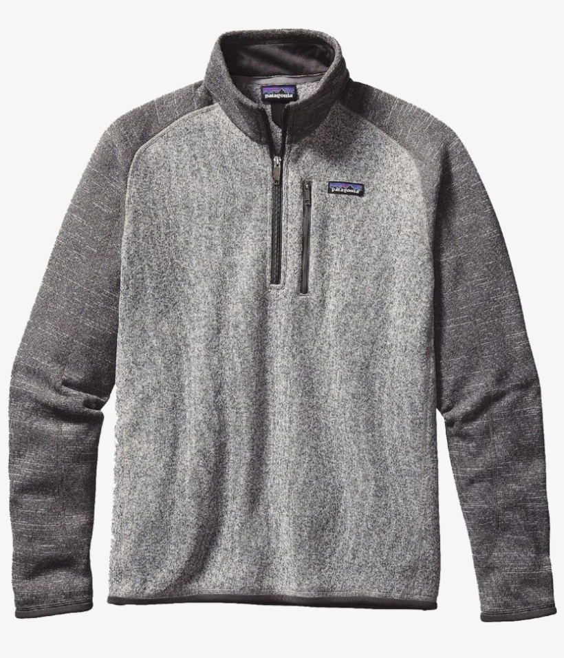 Patagonia Men's Better Sweater 1/4-zip - Patagonia 3 4 Zip Mens, transparent png #1178222