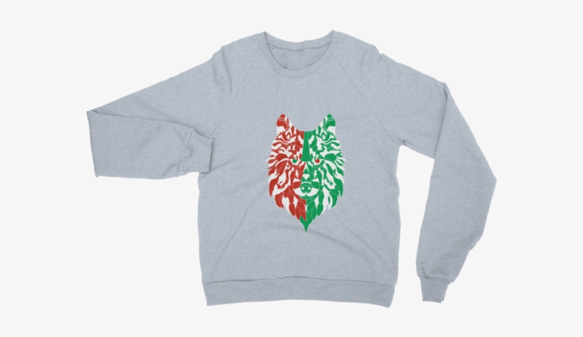 Peppermint Wolf Sweater Deisgn, transparent png #1178433