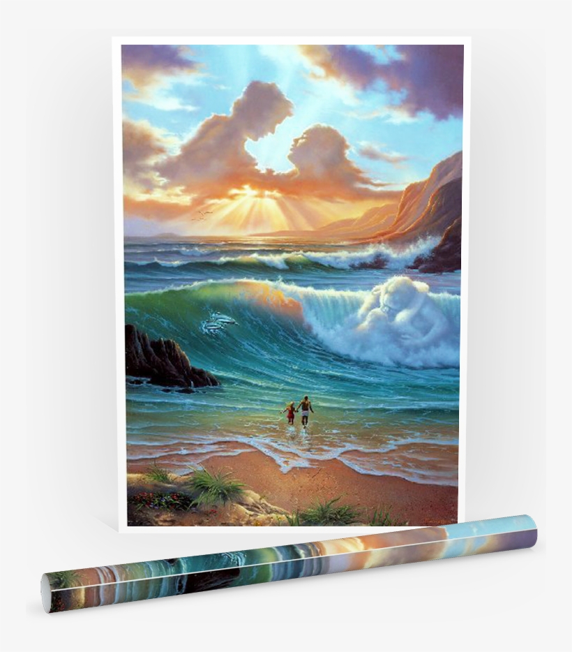Romantic Day Poster - Jim Warren Lovers, transparent png #1178614