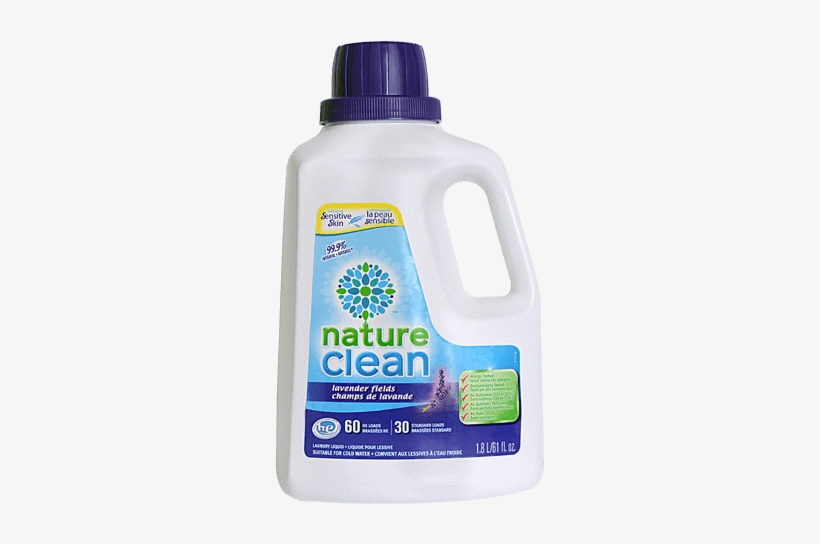 Laundry Liquid - 1 - 8l - Lavender - Nature Clean Automatic Dishwasher Gel, transparent png #1178722