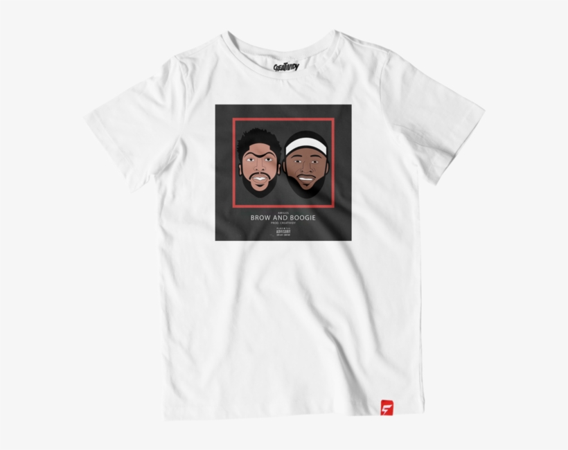 Brow And Boogie Caricature Tee - Kyrie Irving X Uncle Drew T Shirt, transparent png #1178974