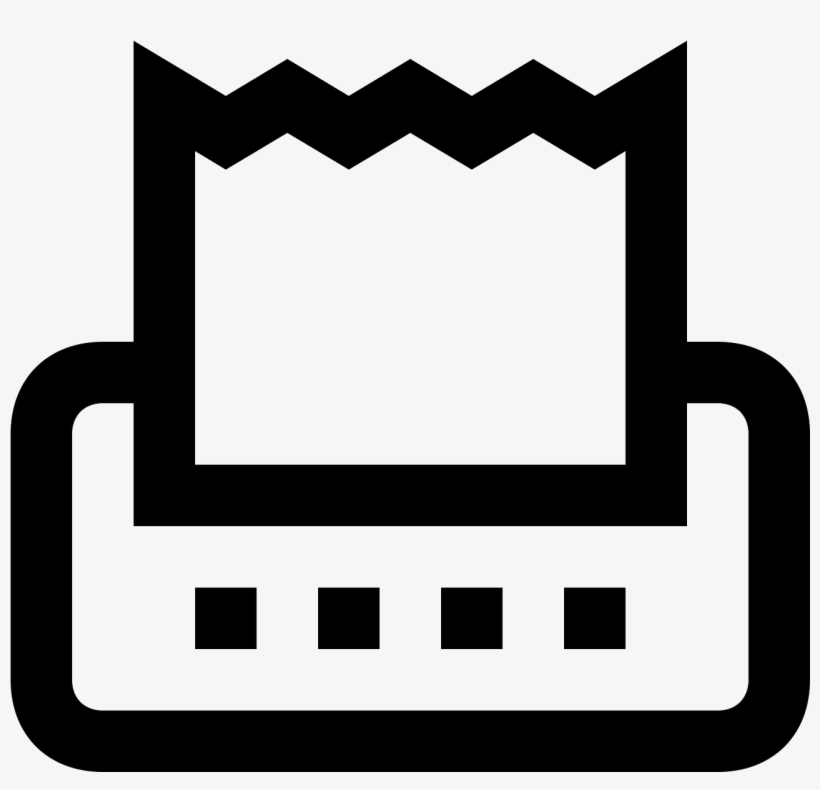 The Image Depicts A Paper Receipt Emerging From An - Icon, transparent png #1179024