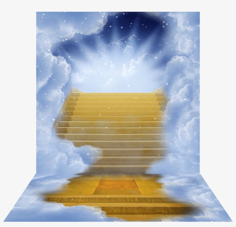 Clipart Resolution 1000 1000 Golden Stairway To Heaven Free Transparent Png Download Pngkey