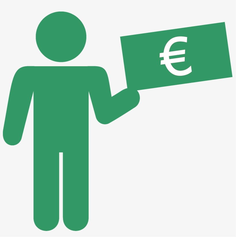 Wikimedia Deutschland Icon Donate Green - Donate Png, transparent png #1179179