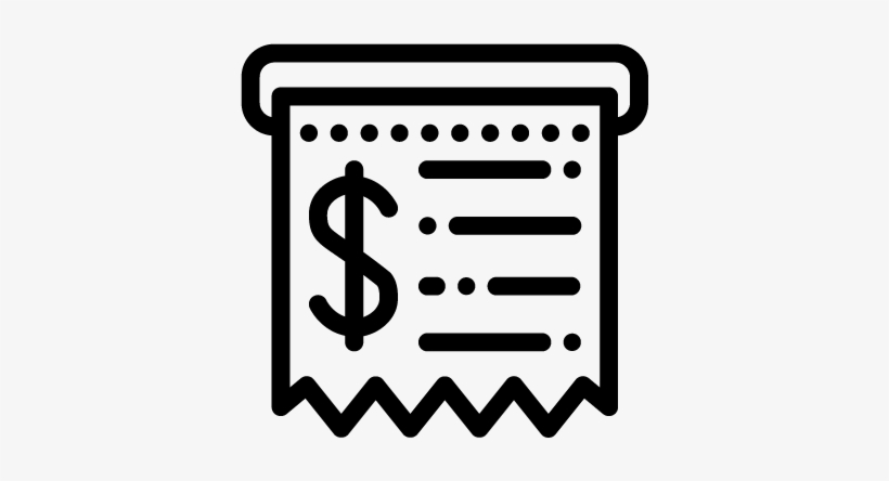 Receipt - Receipt Icon, transparent png #1179265