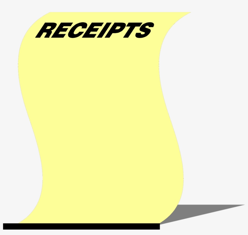 Package Receipt Cliparts - Receipt, transparent png #1179286