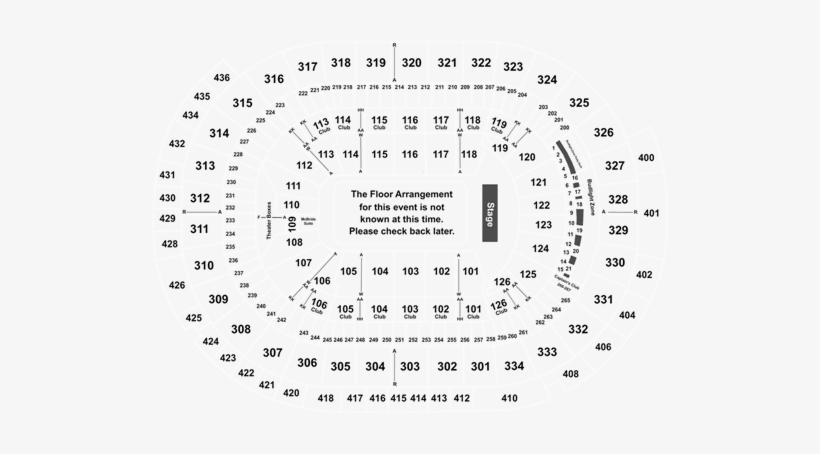 Drake & Migos - Row Enterprise Center Fleetwood Mac Seats, transparent png #1179306