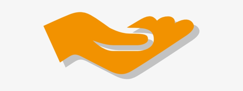 Donate - Give Hand Icon Png, transparent png #1179500