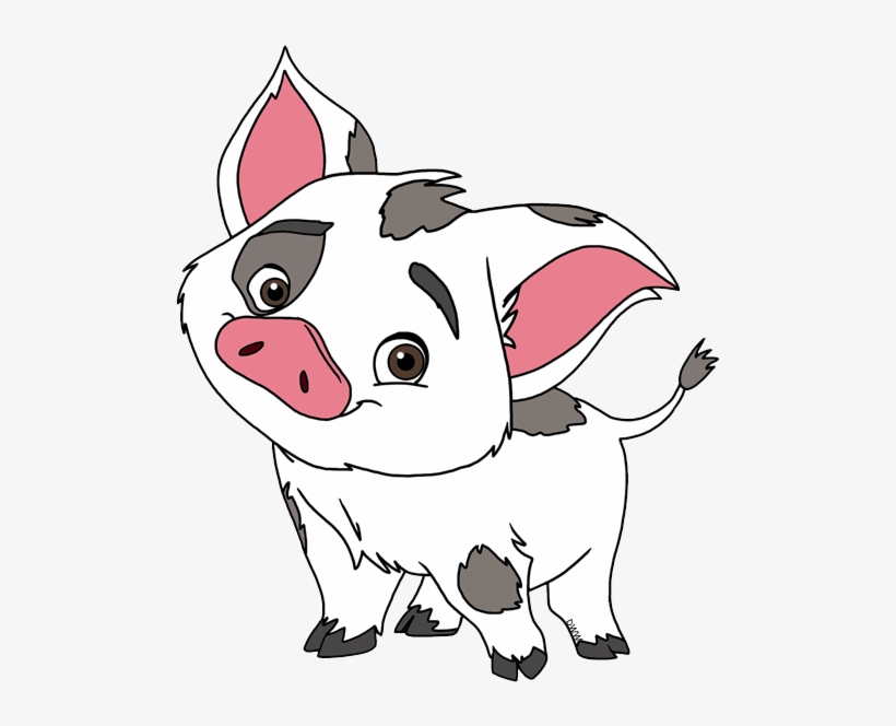 Pets Clipart Disney - Pig From Moana Clipart, transparent png #1179671
