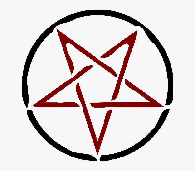 Pentagram, Star, Symbol, Religious, Adversary - Pentagram Clip Art, transparent png #1179672
