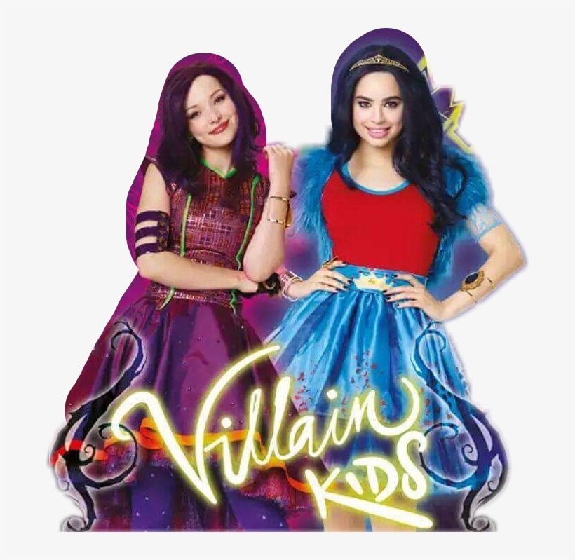 Villiankids Descendientes Descendants Mal Evie Malandev - Disney Descendants Backpack - Black - School Backpacks, transparent png #1180023