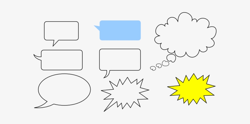 How To Set Use Light Blue Quote Bubble Svg Vector, transparent png #1180026