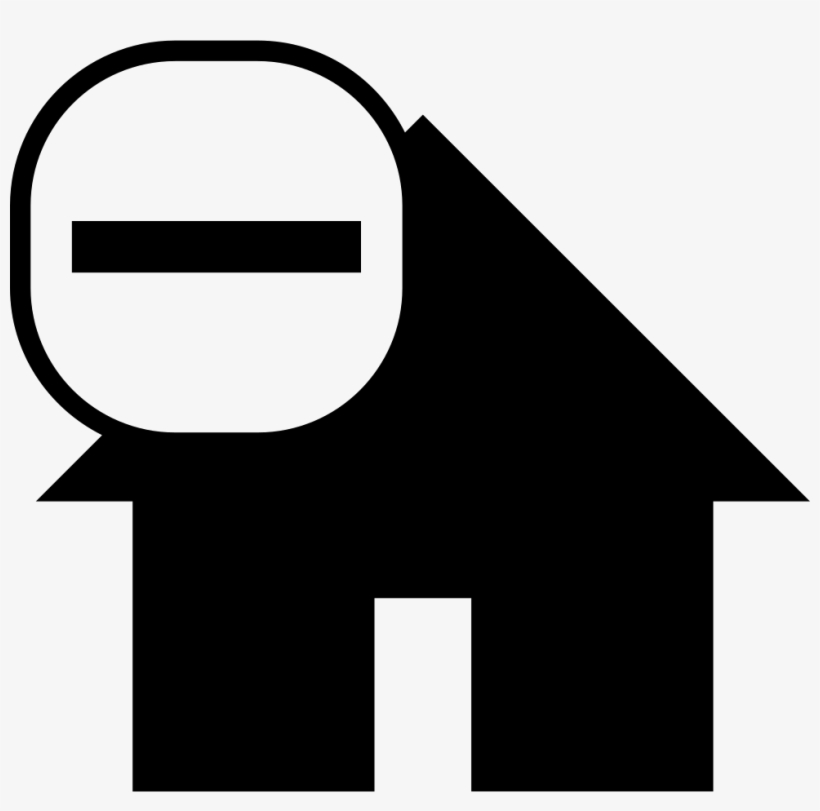 House Symbol With Minus Sign Comments - Дом Знак Пнг, transparent png #1180229