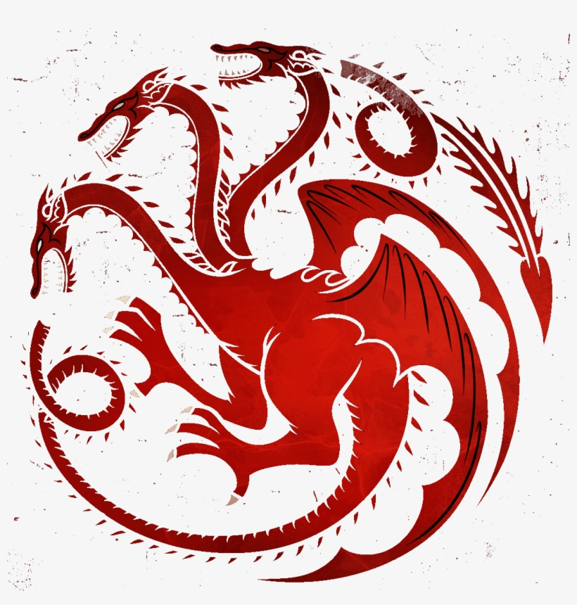 House Targaryen Png Image - House Targaryen Logo Png, transparent png #1180266