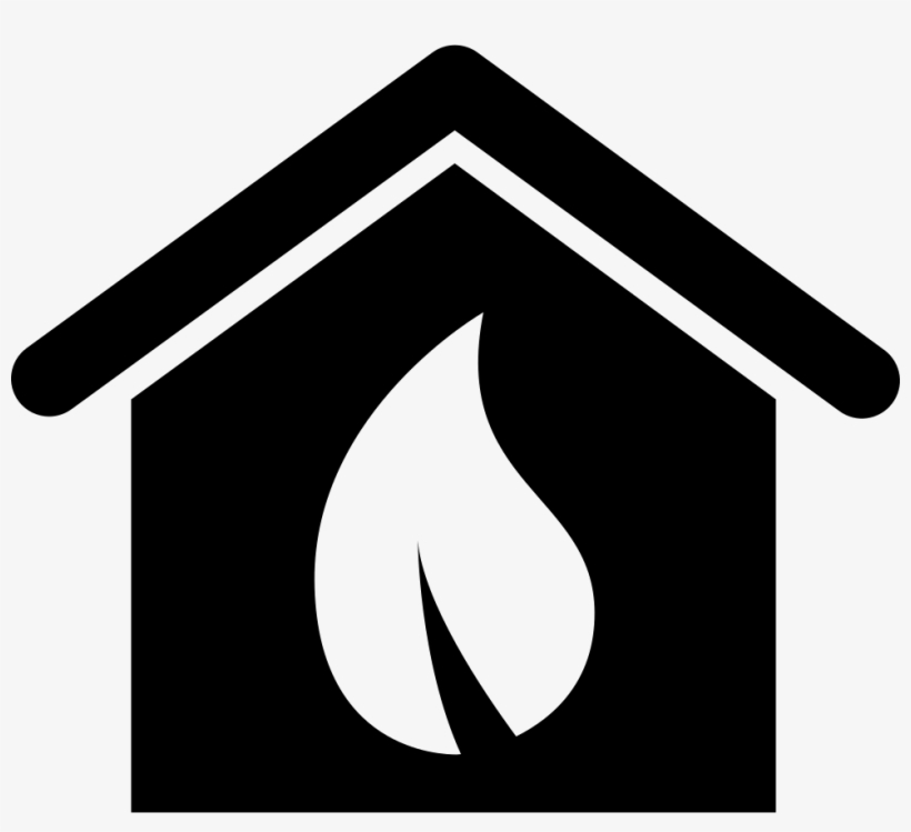 Ecologic House Building With Leaf Symbol Comments - Home Loans Logo, transparent png #1180344