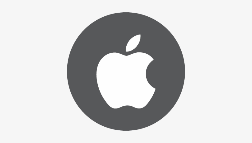 10 Apr 2015 - Round Apple Logo Png, transparent png #1180345