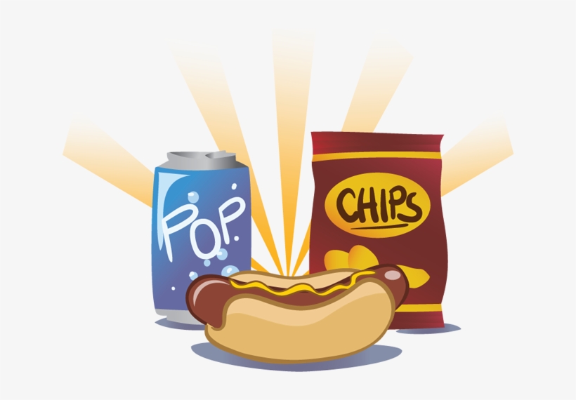 From North Jones To The Nations Free Community Hot - Hotdog And Chips Clipart, transparent png #1180412