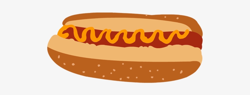 Bread Hot Dog Clipart - Food, transparent png #1180441