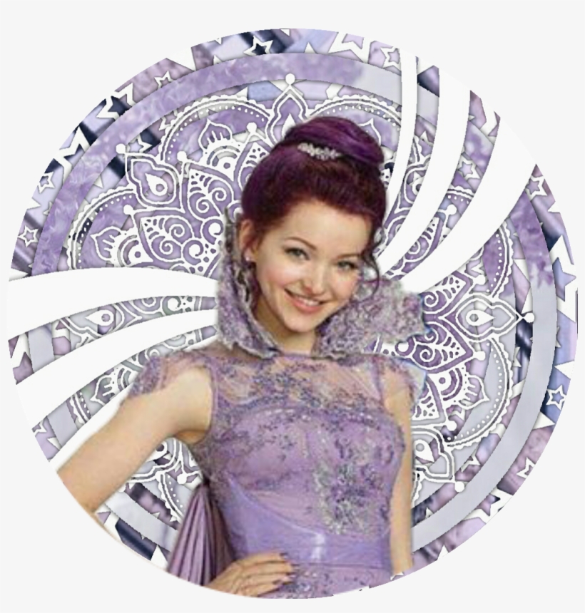 Icon Descendants Mal Descendentes Descendientes Purple - Icon Backgrounds For Edits, transparent png #1180495