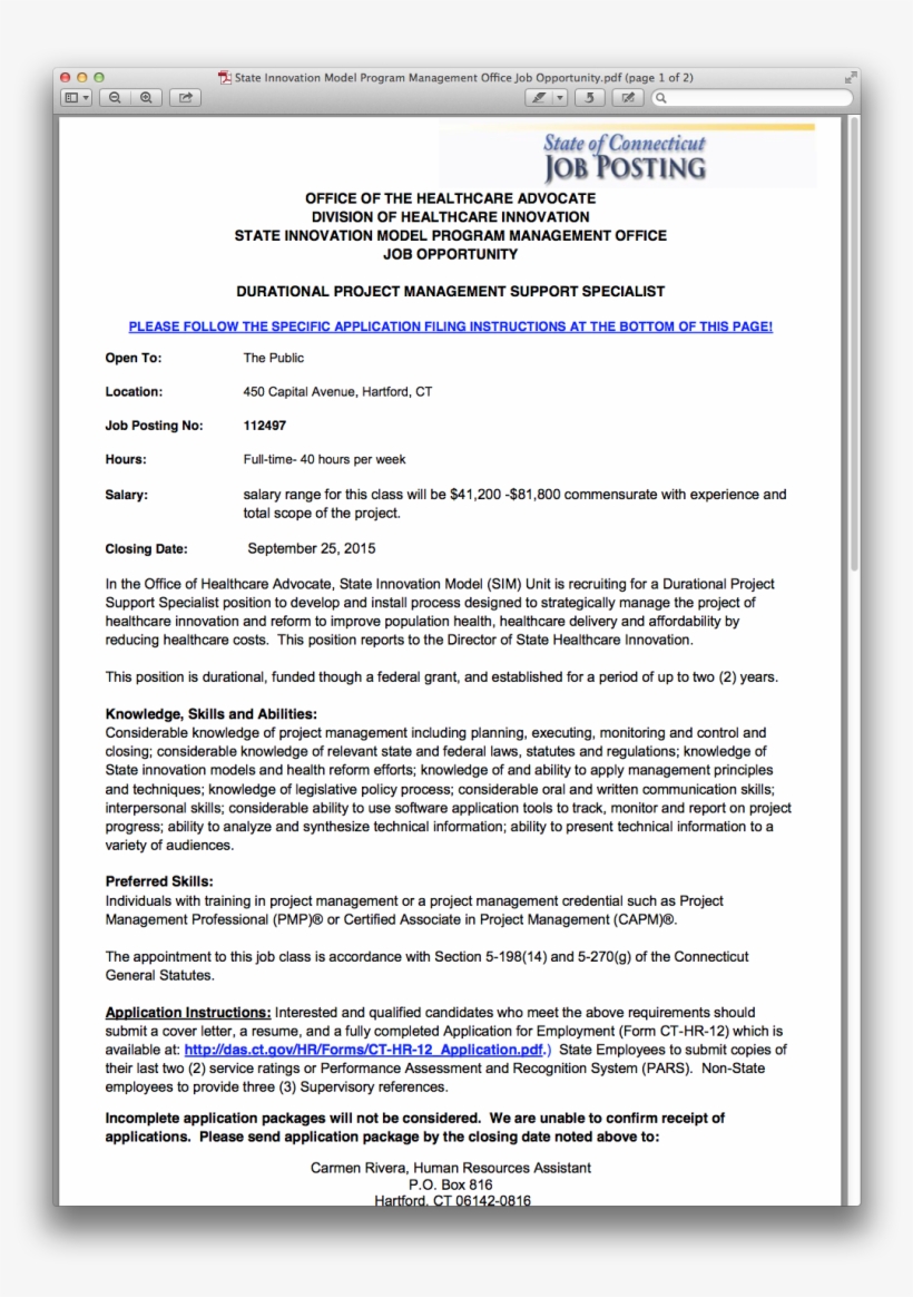 State Innovation Model Program Management Office Job - Cloud Computing, transparent png #1180655