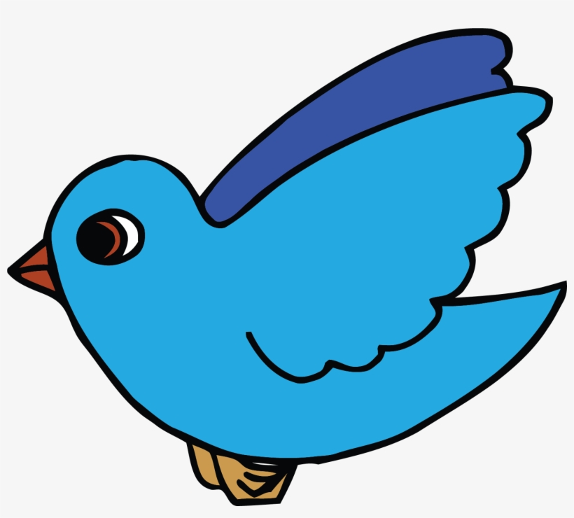 Sky Blue Bird Clipart Png - Free Bird Cartoon Clipart - Free Transparent  PNG Download - PNGkey
